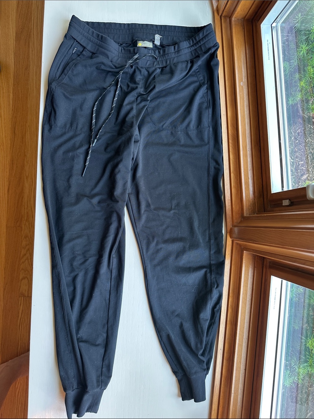 Zella Black Men’s Jogger Sweatpants with Drawstring